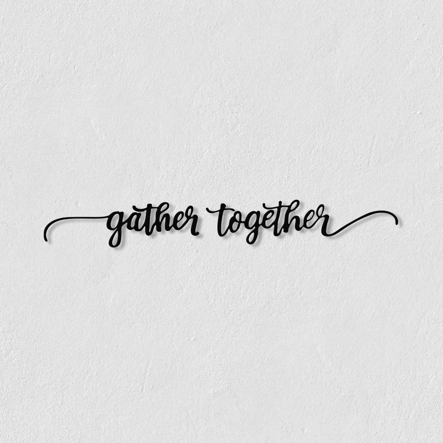 Gather Together Metal Wall Art