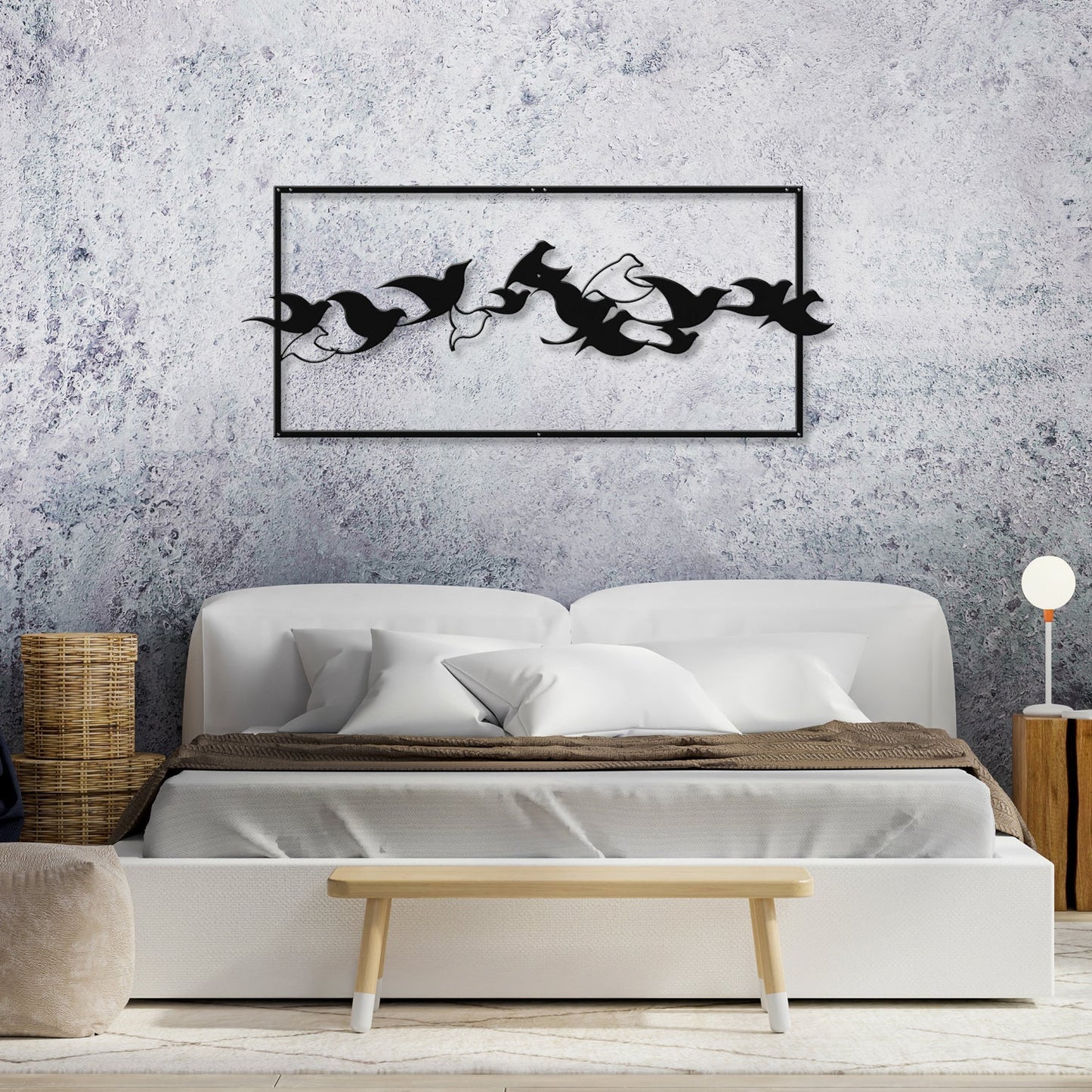 Birds Metal Wall Art