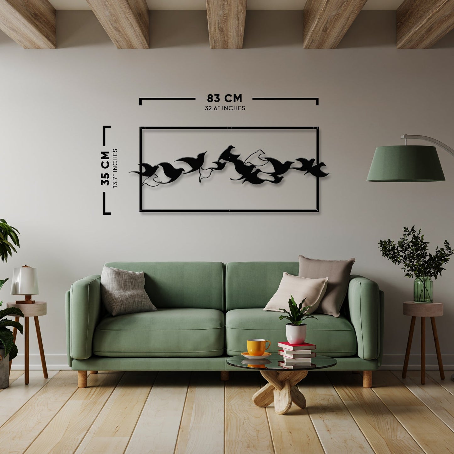 Birds Metal Wall Art