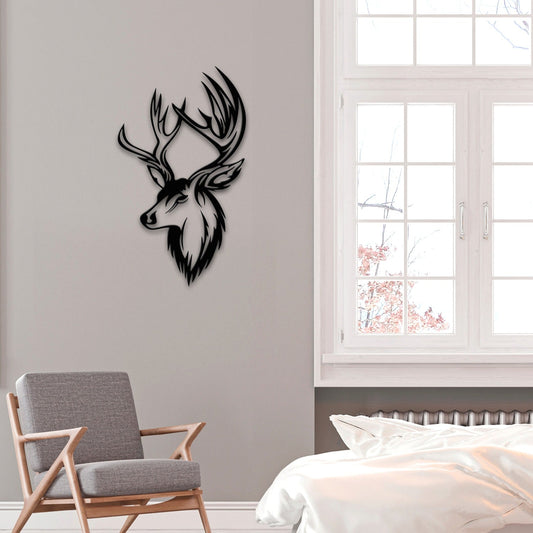 Deer Metal Wall Art