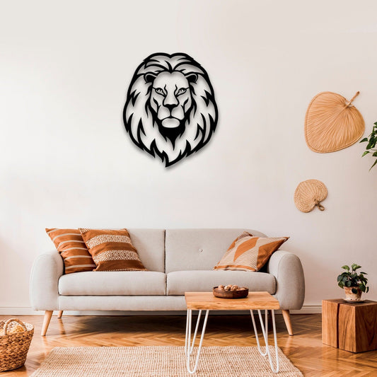 Lion Metal Wall Art