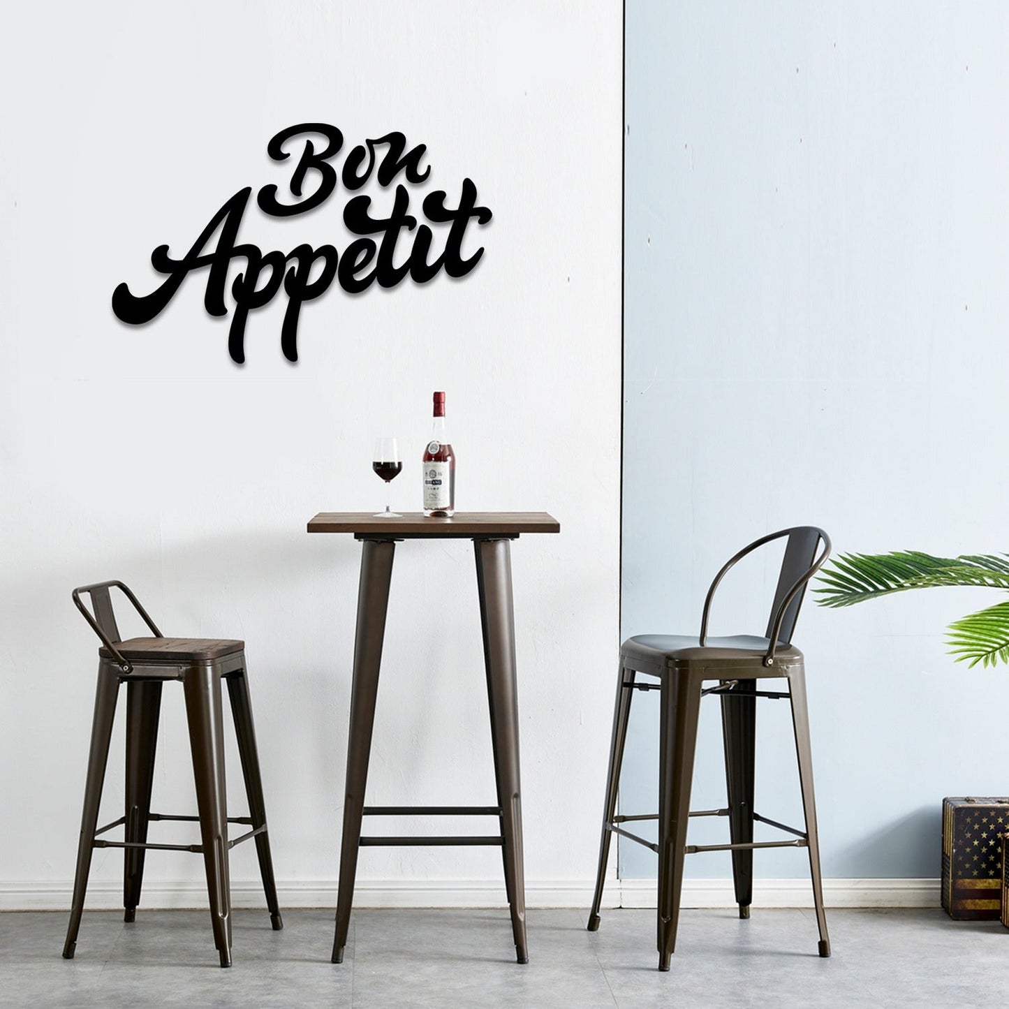 Bon Appetit Metal Wall Art