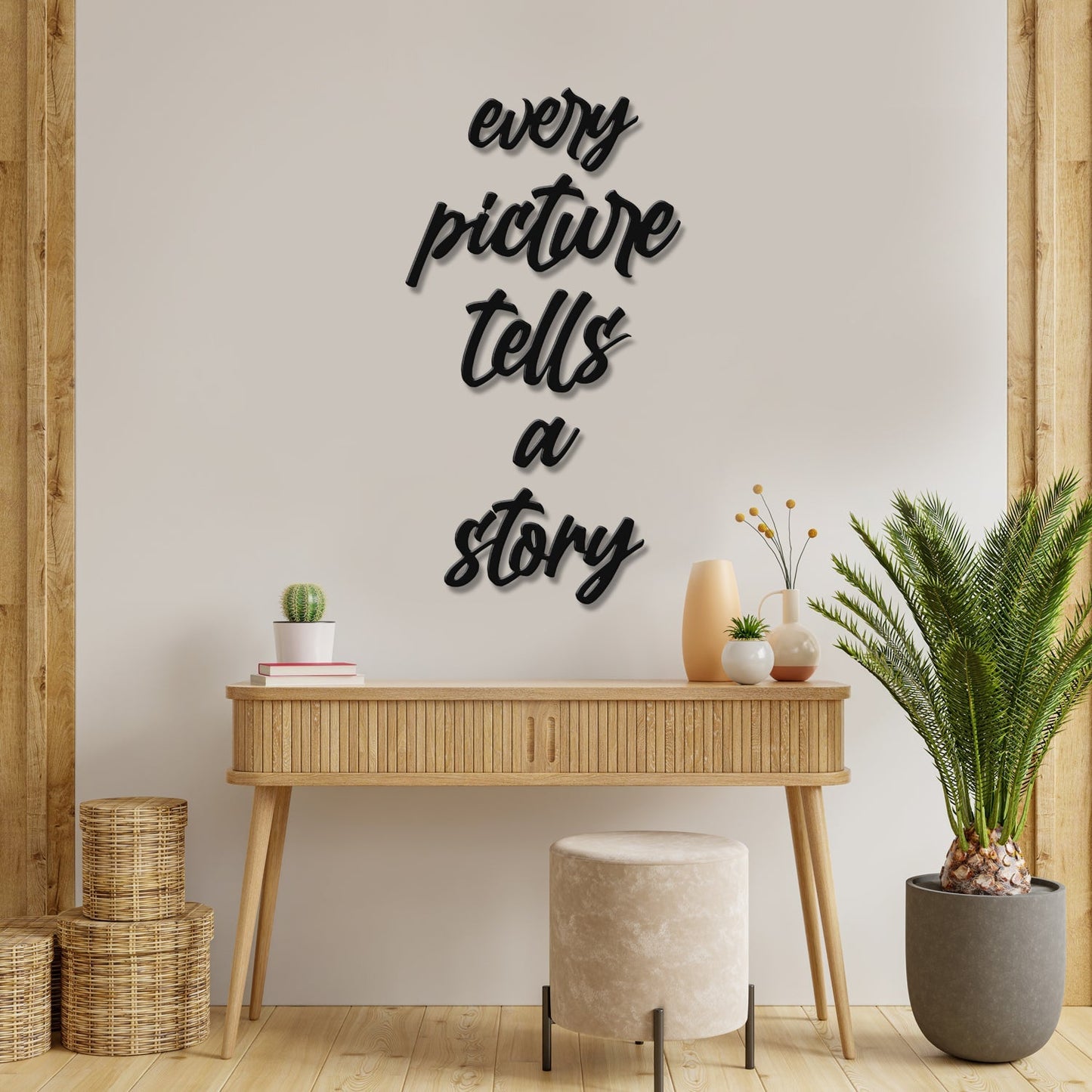 Every Picture Tells a Story Metal Wall Art