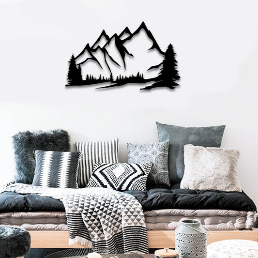 Mountain Metal Wall Art