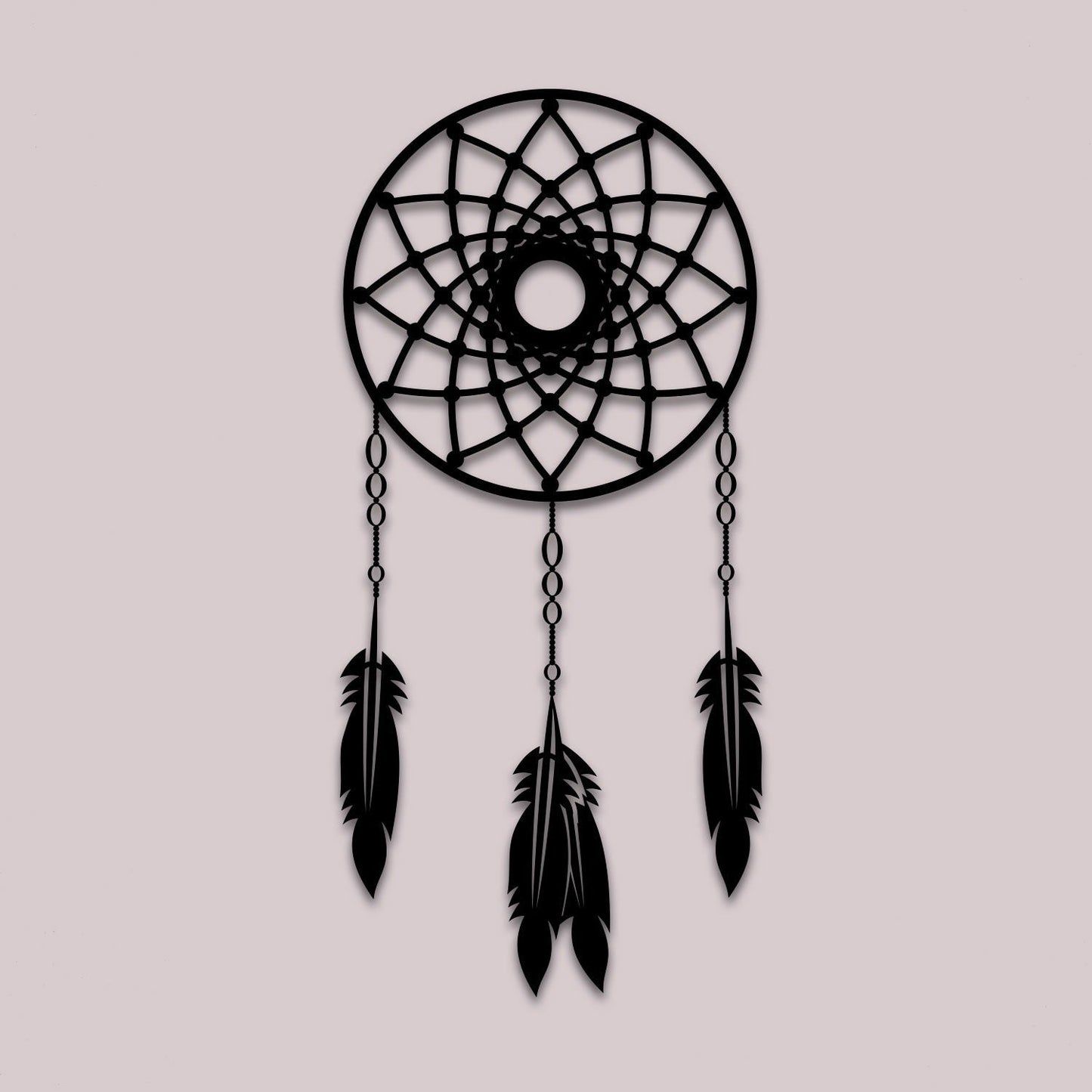 Dreamcatcher Metal Wall Art-31.49" X14.56" Inches