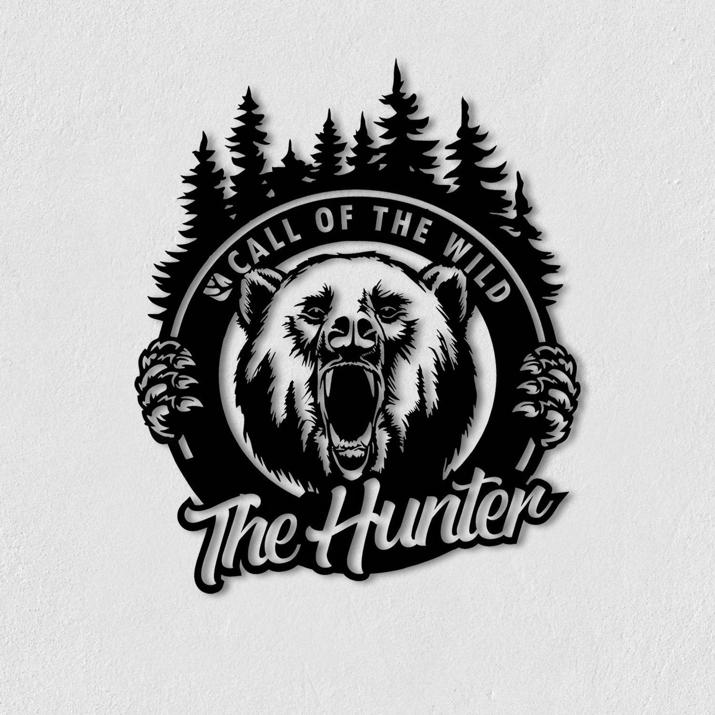 The Hunter Metal Wall Art