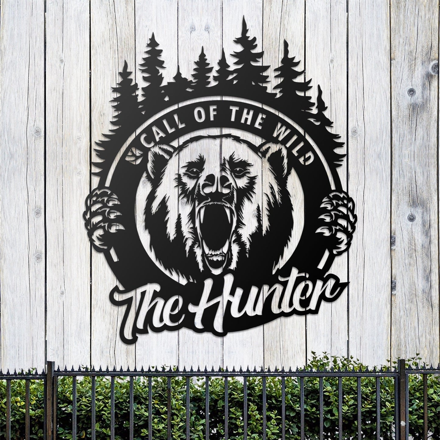 The Hunter Metal Wall Art