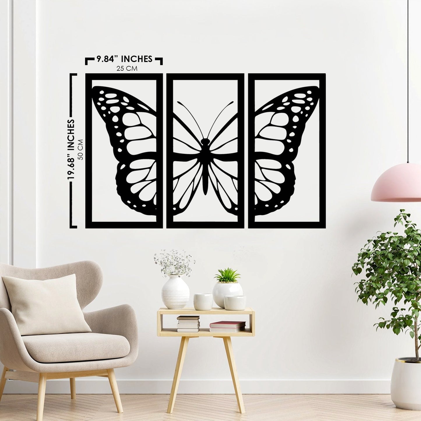 Butterfly Metal Wall Art