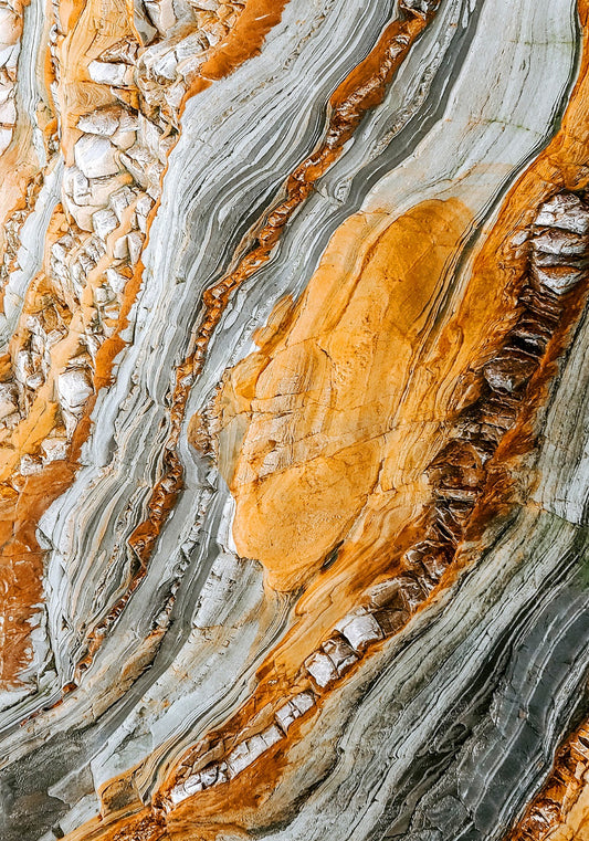 Canyon Marble Glass Wall Art