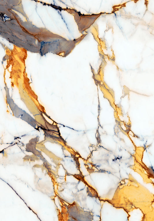 White Rock Marble Glass Wall Art